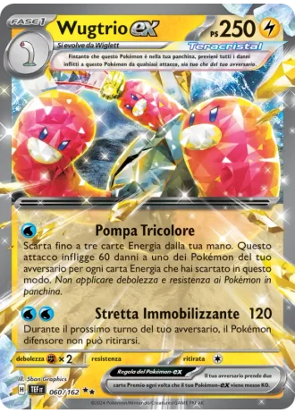 Wugtrio ex #060/162 — Cronoforze