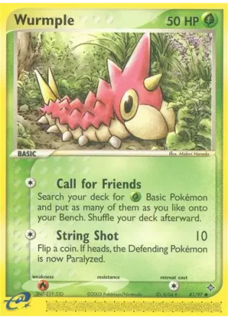 Wurmple #81 — Dragon