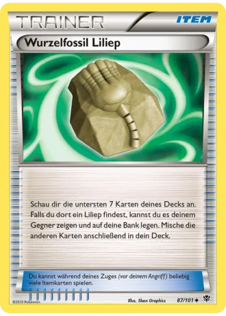 Wurzelfossil Liliep #87/101 — Plasma-Blaster