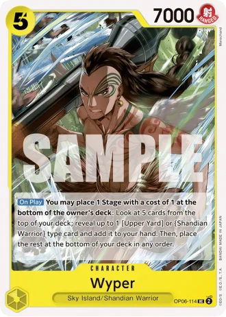 Wyper (OP06-114) — Wings of the Captain (OP06)