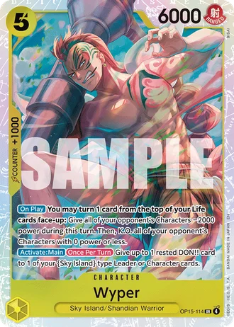 Wyper (OP15-114) — Adventure on Kami's Island (OP15-EB04)