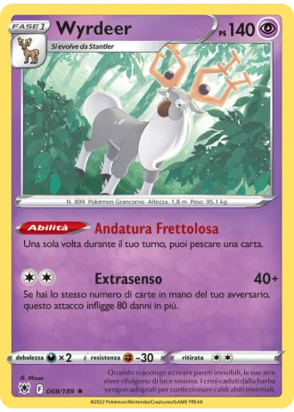 Wyrdeer #069/189 — Lucentezza Siderale