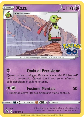 Xatu #033 — Pokémon GO
