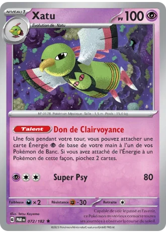 Xatu #072/182 — Faille Paradoxe