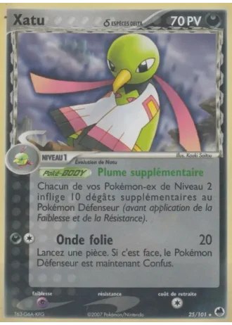 Xatu #25 — EX Île des Dragons