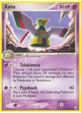 Xatu #49/115 — EX Forze Segrete