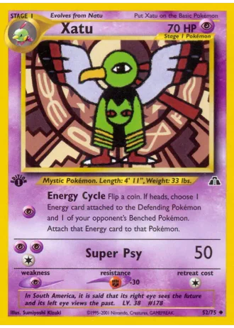 Xatu #52/75 — Neo Entdeckung