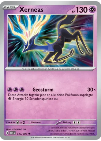 Xerneas #042/86 — Wachsendes Chaos