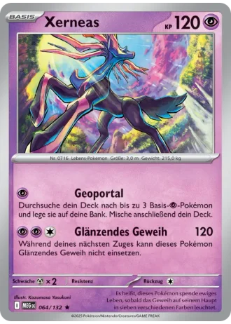 Xerneas #064/132 — Mega-Entwicklung