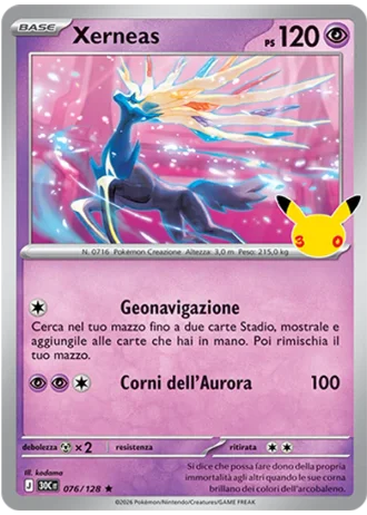 Xerneas #076 — 30° Anniversario