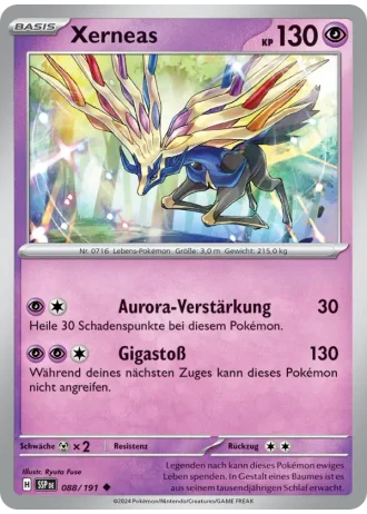 Xerneas #088/191 — Stürmische Funken