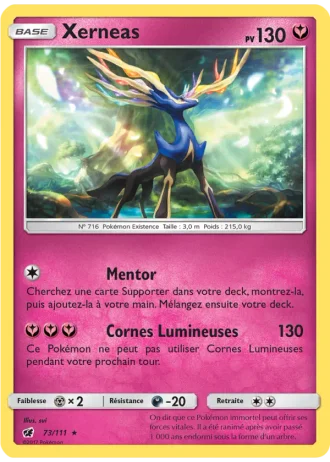 Xerneas #73/111 — Invasion Carmin