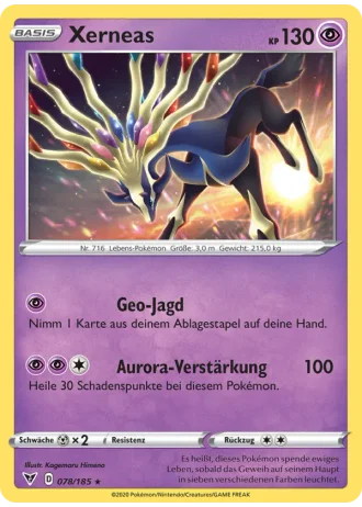 Xerneas #78/185 — Farbenschock