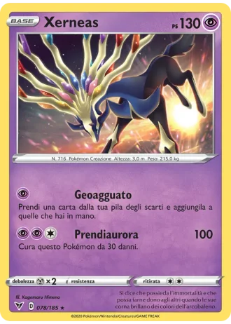 Xerneas #78/185 — Voltaggio Sfolgorante