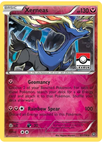 Xerneas #81/114 — Steam Siege