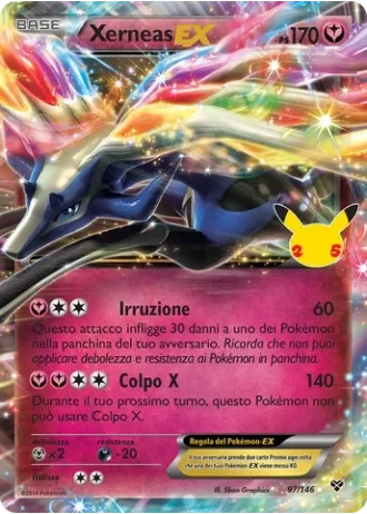 Xerneas #97/146 — Collezione Classica (Celebrazioni)