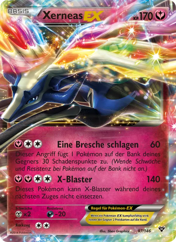 Xerneas EX #97 — XY