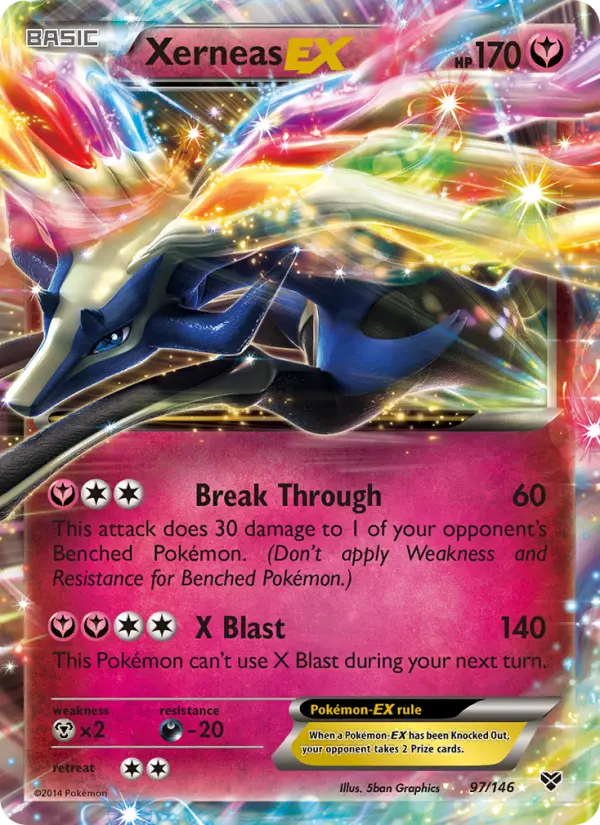 Xerneas-EX #97-xy1 — World Championships 2014