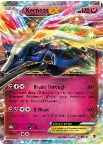 Xerneas-EX #97-xy1/70 — World Championships 2014