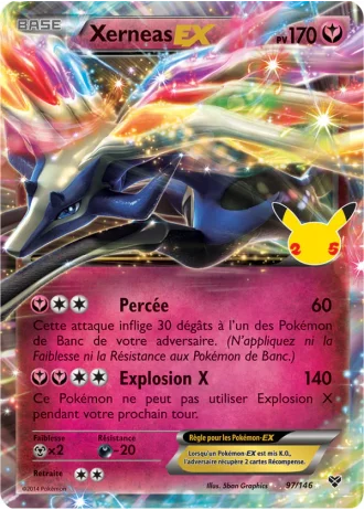 Xerneas EX #97/146 — Collection Classique (Célébrations)