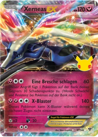 Xerneas EX #97/146 — Klassische Sammlung (Celebrations)