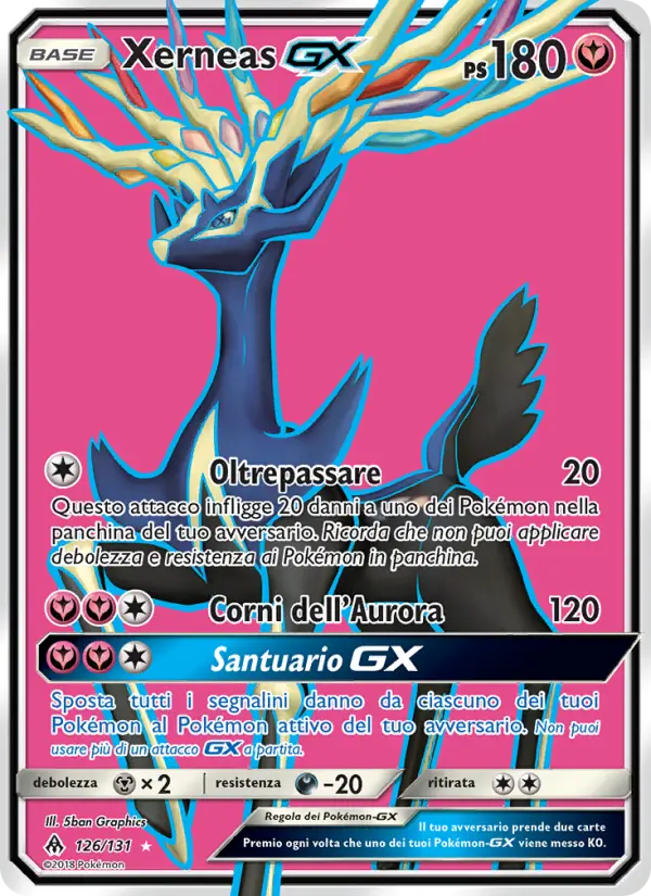 Xerneas GX #126 — Apocalisse Di Luce