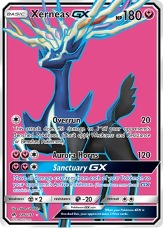 Xerneas GX #126/131 — Forbidden Light