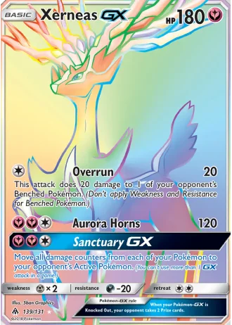 Xerneas GX #139 — Forbidden Light