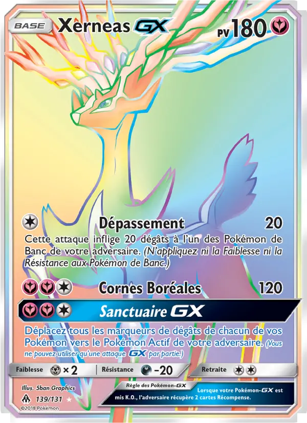 Xerneas GX #139 — Lumière Interdite