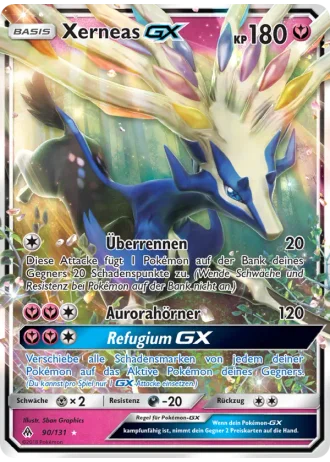 Xerneas GX #90/131 — Grauen Der Lichtfinsternis