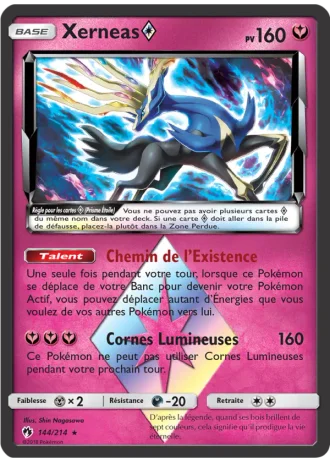 Xerneas Prism Star #144/214 — Tonnerre Perdu