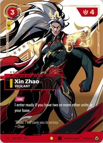 Xin Zhao, Vigilant (T1 Worlds Champion Signature Edition Bundle) #716016 — T1 2025 Worlds Champion