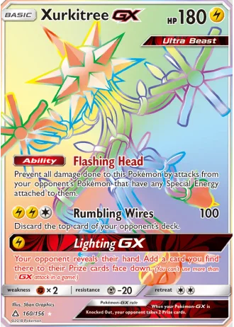 Xurkitree GX #160/156 — Ultra Prism