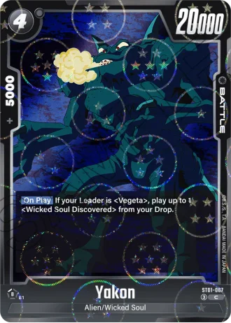 Yakon (Dragon Ball Pattern) ST01-067 — Story Booster 01 (ST01)
