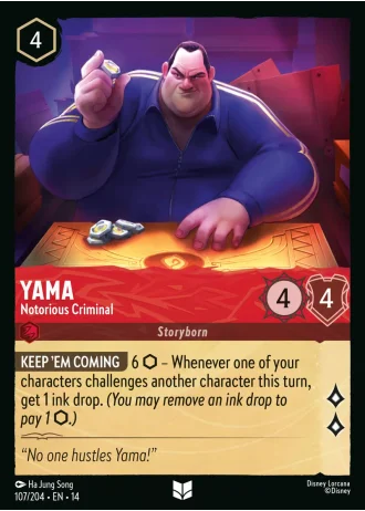 Yama - Notorious Criminal #107/257 — Hyperia City