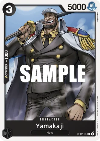 Yamakaji (OP02-116) — Paramount War (OP02)