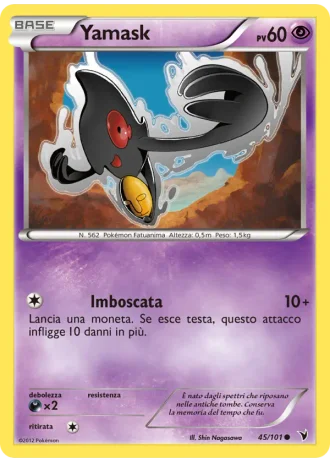 Yamask #45/101 — Vittorie Regali