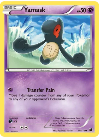 Yamask #54/116 — Plasma Freeze