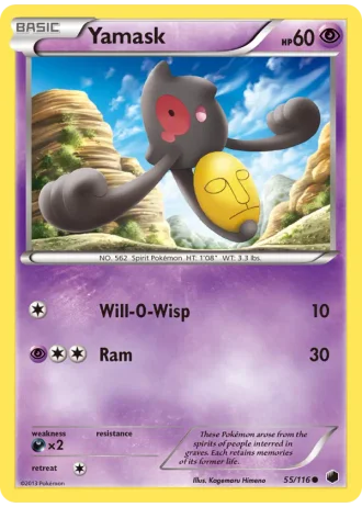 Yamask #55/116 — Plasma Freeze