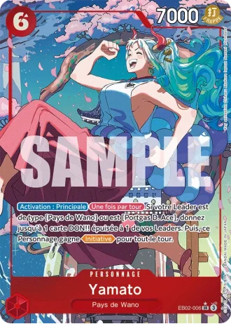 Yamato (EB02-006) (Alternative Art) — Anime 25th Collection (EB02)