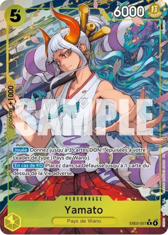 Yamato (EB03-057) (Alternative Art) — ONE PIECE Heroines Edition (EB03)