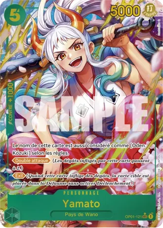 Yamato (OP01-121) (Reprint) — ONE PIECE CARD THE BEST (PRB01)