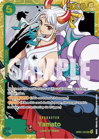 Yamato (OP01-121) (Reprint) — One Piece The Best (PRB01)