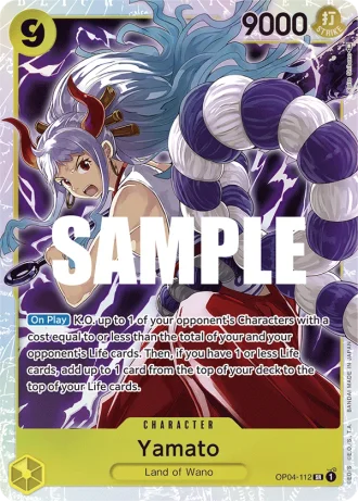 Yamato (OP04-112) — Kingdoms of Intrigue (OP04)