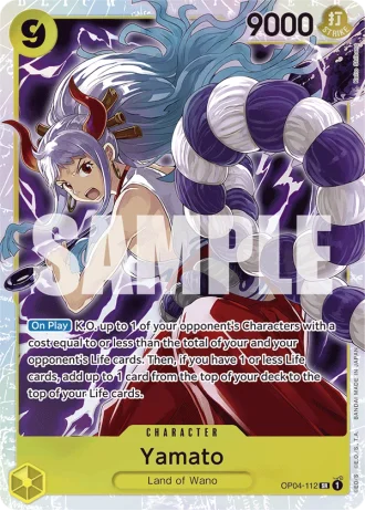 Yamato (OP04-112) (Reprint) — One Piece The Best (PRB01)