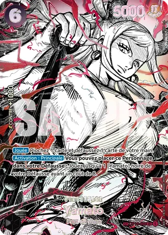Yamato (OP16-098) (Alternative Art 2) — Les Guerriers les Plus Puissants au Monde (OP17)