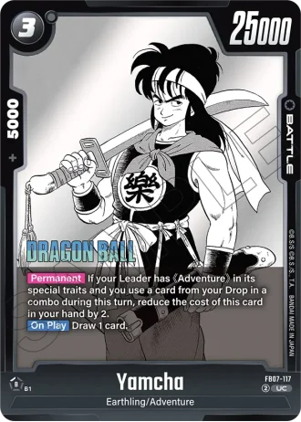 Yamcha  SB02-117 — Manga Booster 02 (SB02)