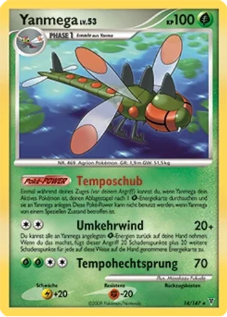 Yanmega #14/147 — Ultimative Sieger