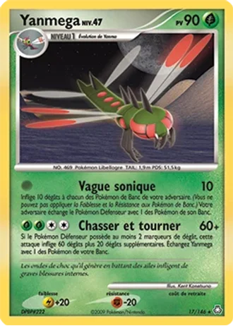 Yanmega #17 — Éveil des Légendes
