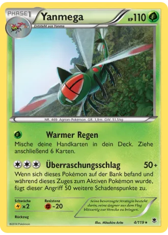 Yanmega #4/119 — Phantomkräfte
